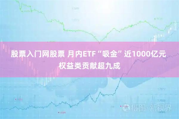 股票入门网股票 月内ETF“吸金”近1000亿元 权益类贡献超九成